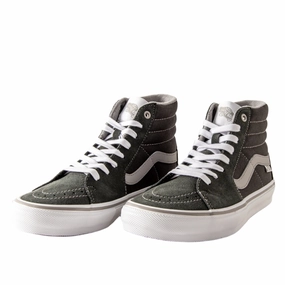 Compression Molded Outsole Improved features Vans - Skate Sk8-Hi (Dark Grey/White) *SALE