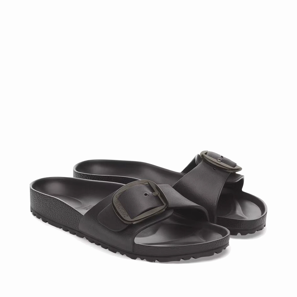 Birkenstock Women's Madrid Big Buckle EVA Sandal in Black Child Pace