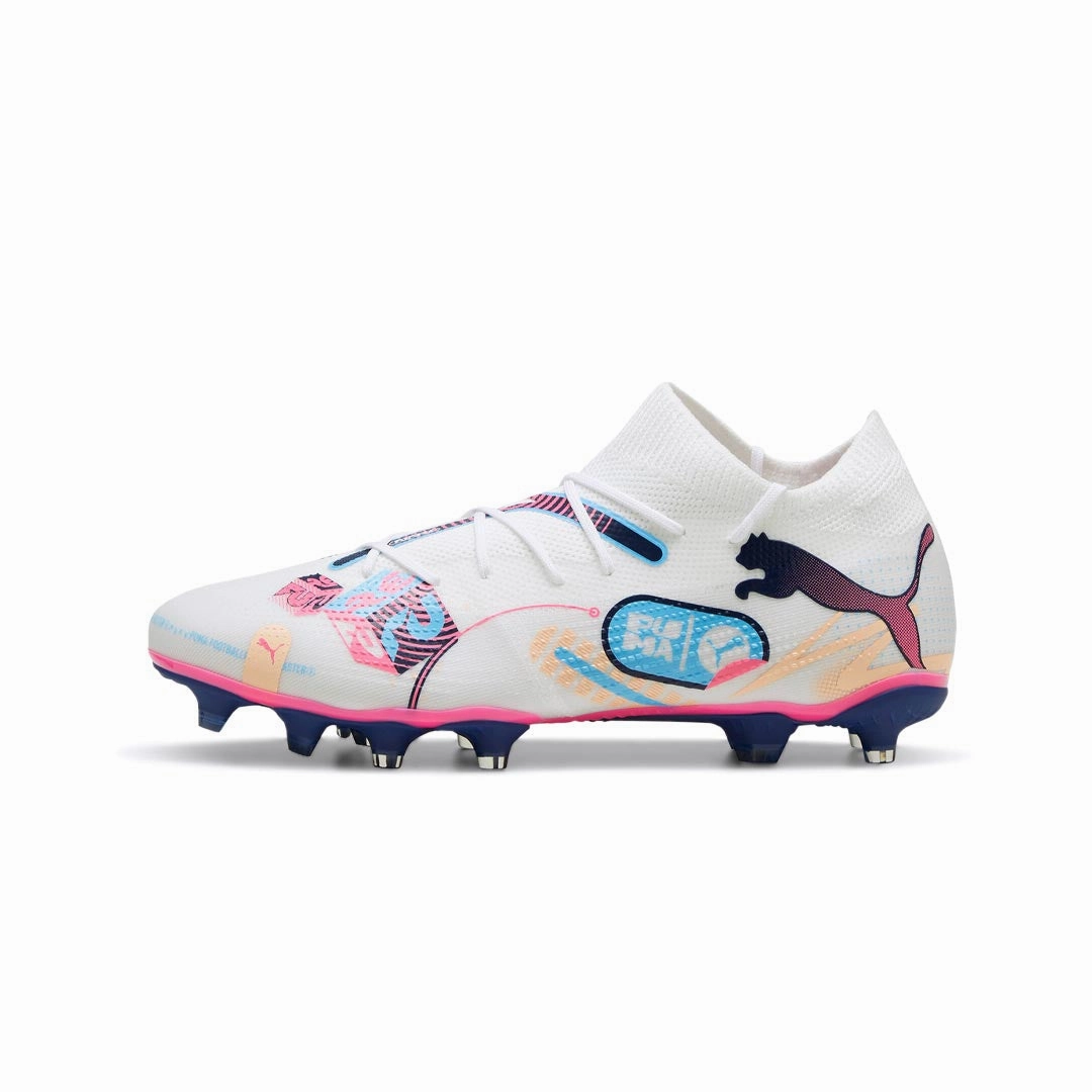 lug - sole shoes left foot Puma - Men's Future 7 Match Volume Up Firm/Artificial Ground Soccer Cleats (108074 01)