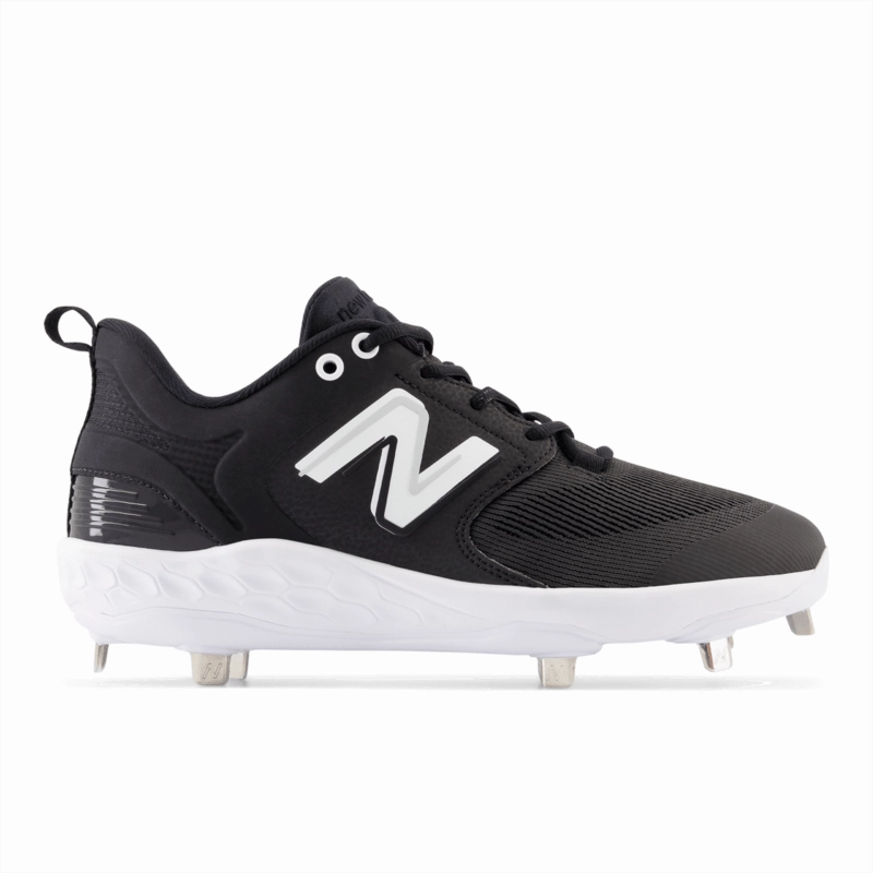 Responsive Footbed Technology New Balance Men's Fresh Foam X 3000 V6 Metal Baseball Cleat - L3000BK6