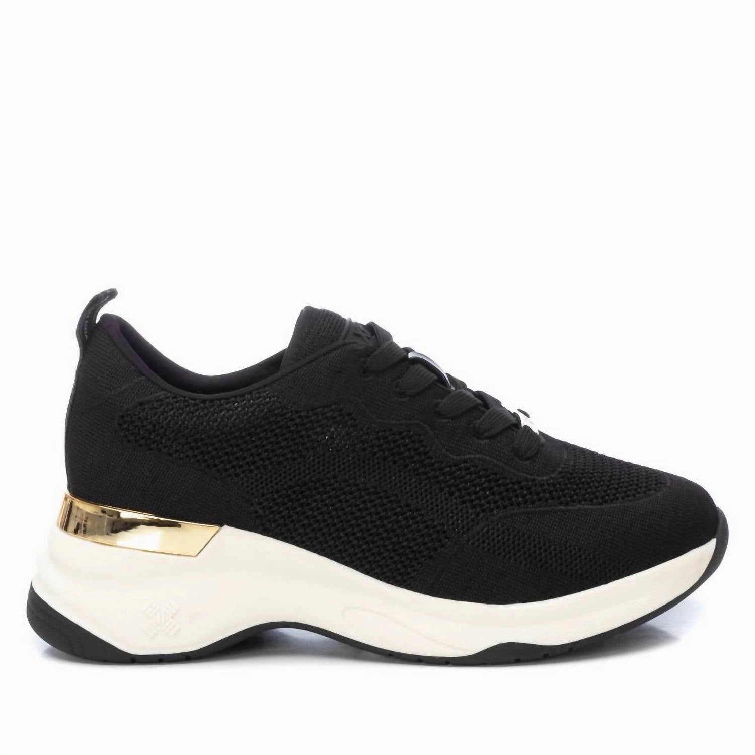 Torsional Rigidity Enhancements Sneaker Functionality Women's Trainer Sneakers In Black
