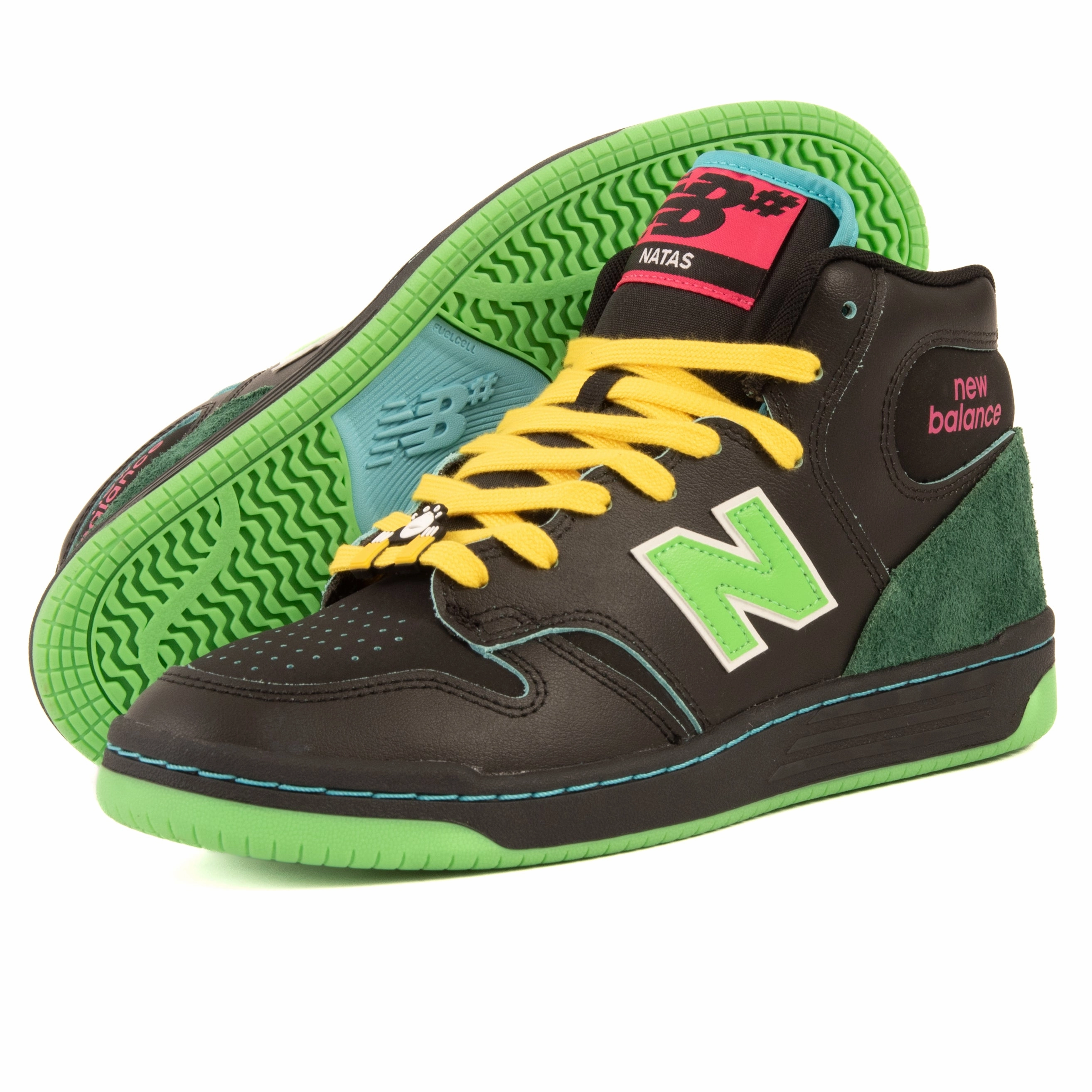 New Balance - 480 HSN (Black/Green) 10k - specific shoes road - running