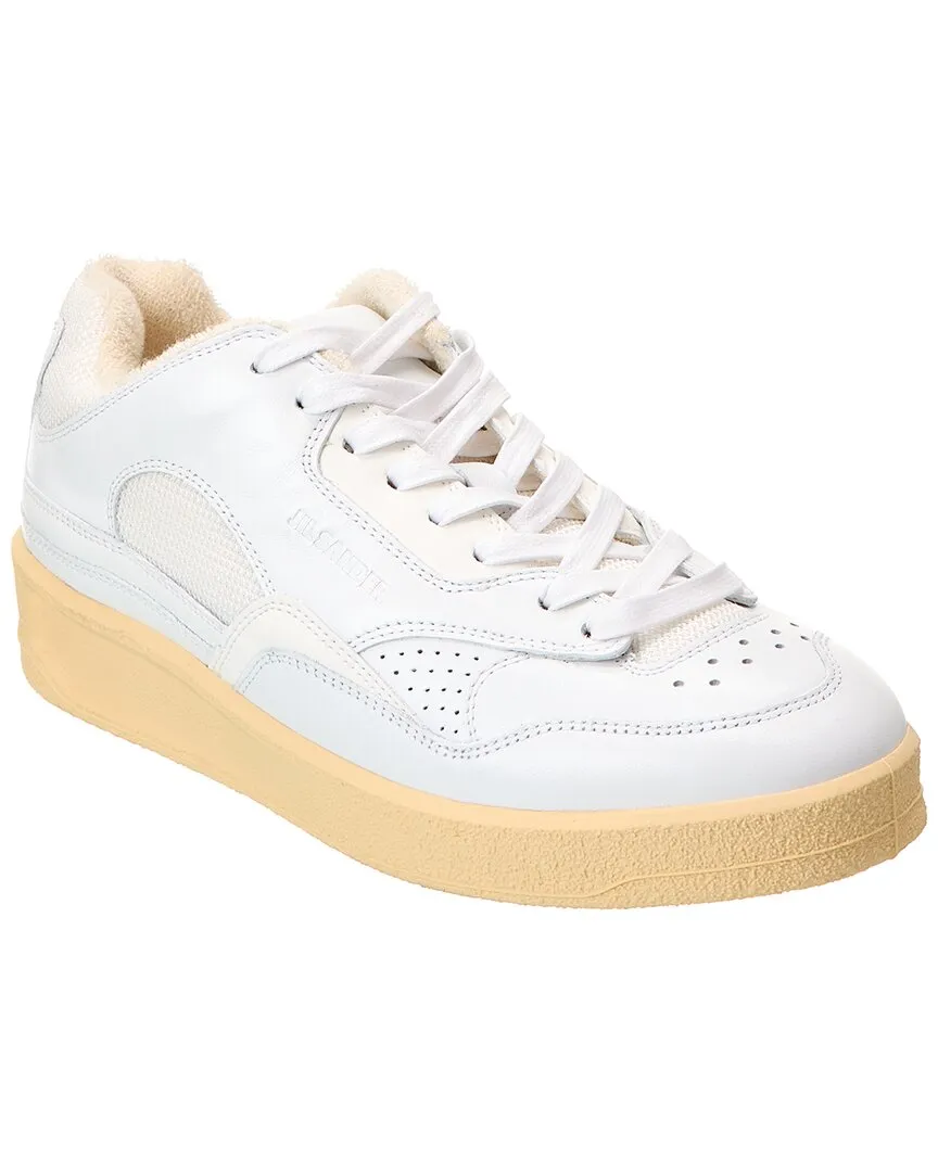 Stretch Step Jil Sander Leather & Mesh Sneaker