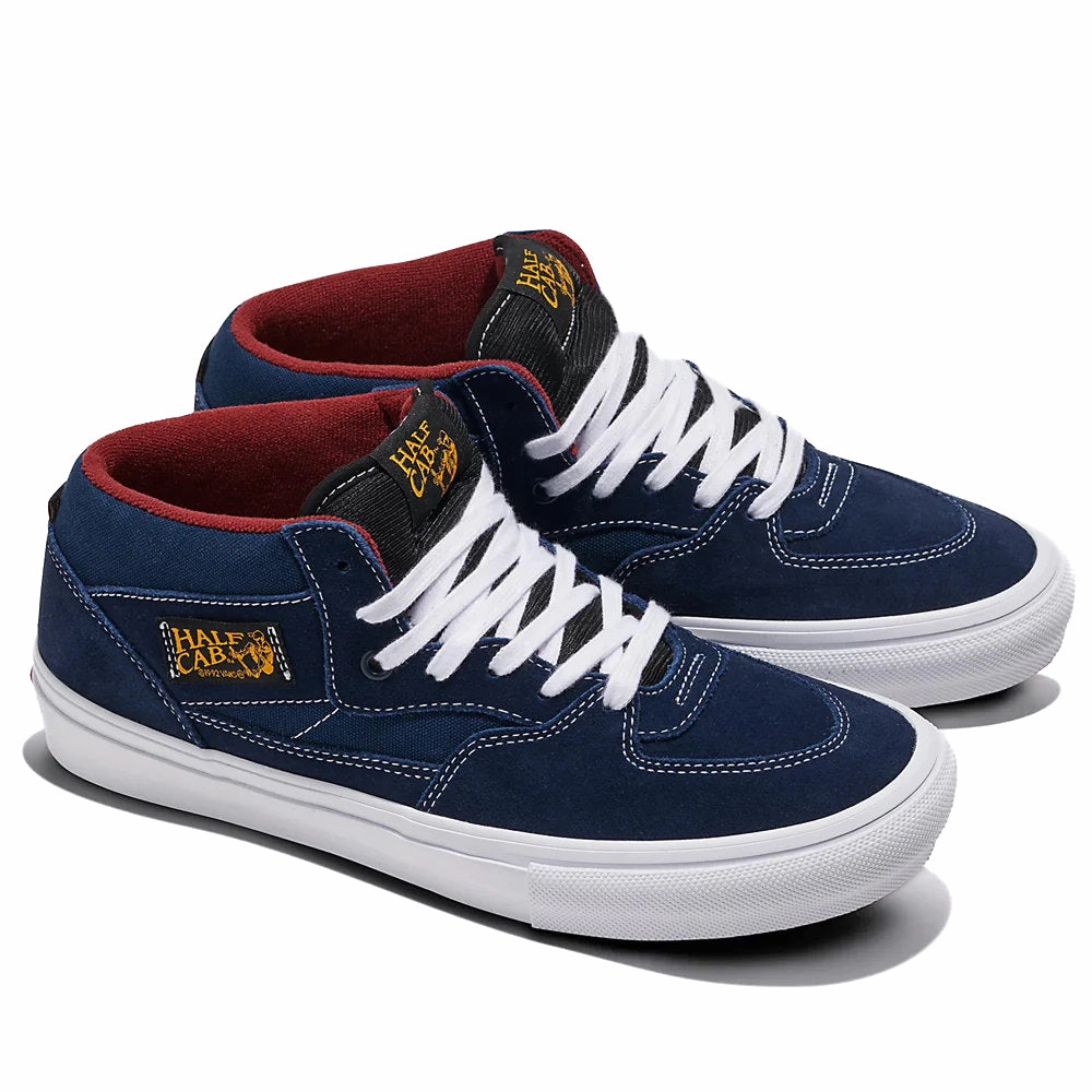 waterproof - construction shoes Vans - Skate Half Cab (Navy/Burgundy)