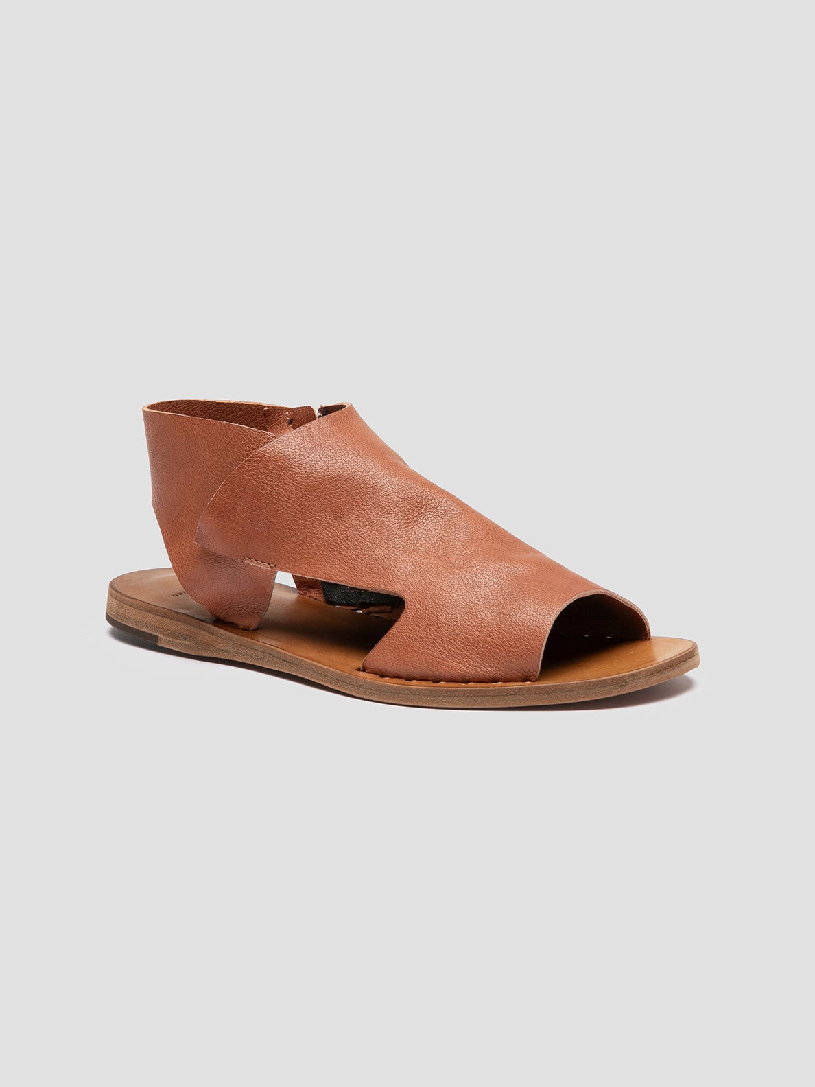 Machine made Casual Slip-ons ITACA 033 - Brown Leather Sandals