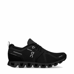 Strike Step Clean Style On Women's Cloud 5 Waterproof Sneaker in All Black