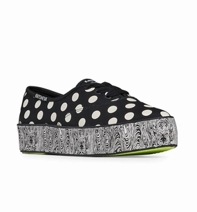 Women's Keds Sneakers In Black/white Freedom Walk