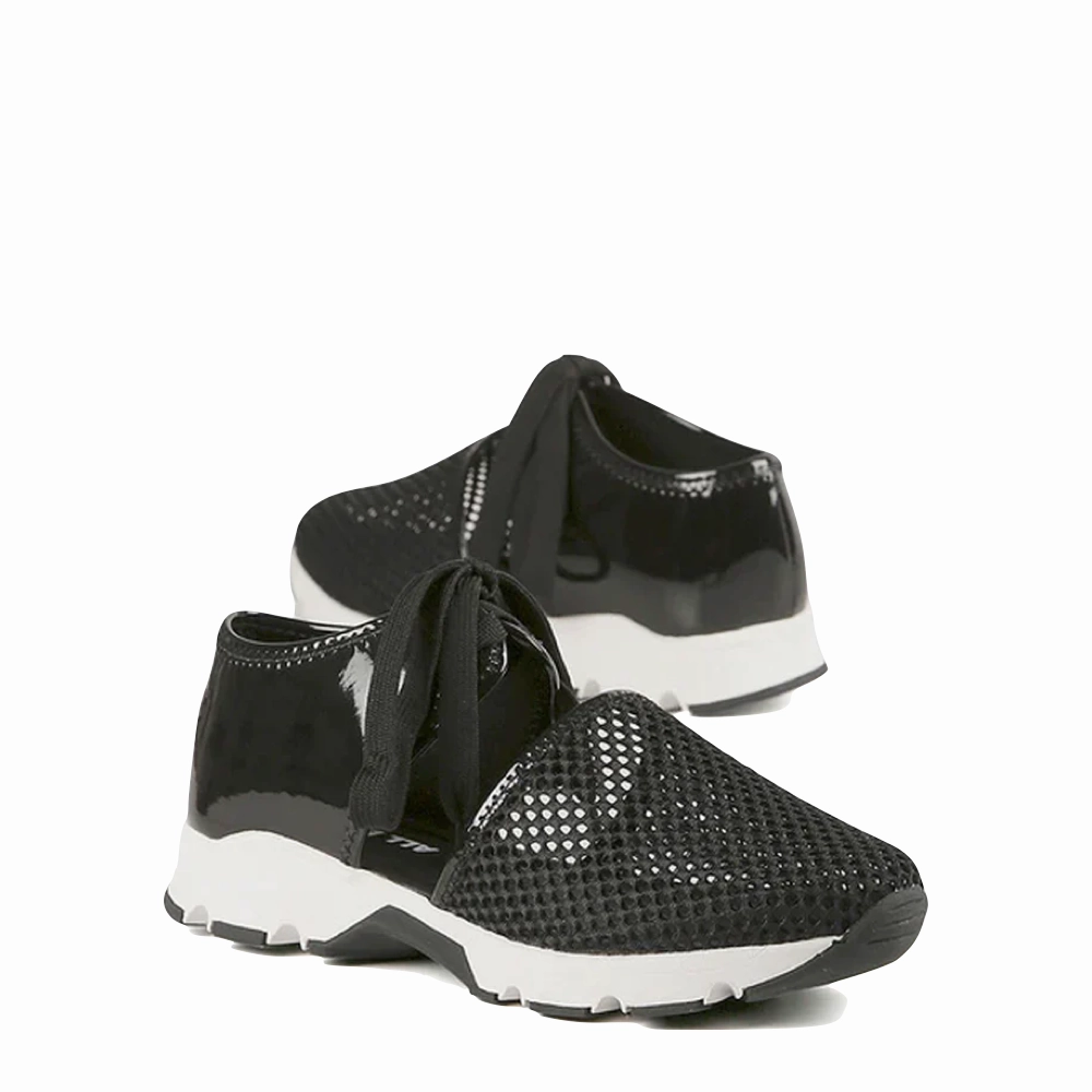 All Black Women's Amazing Mesh Sneaker in Black Steady Ride School friendly