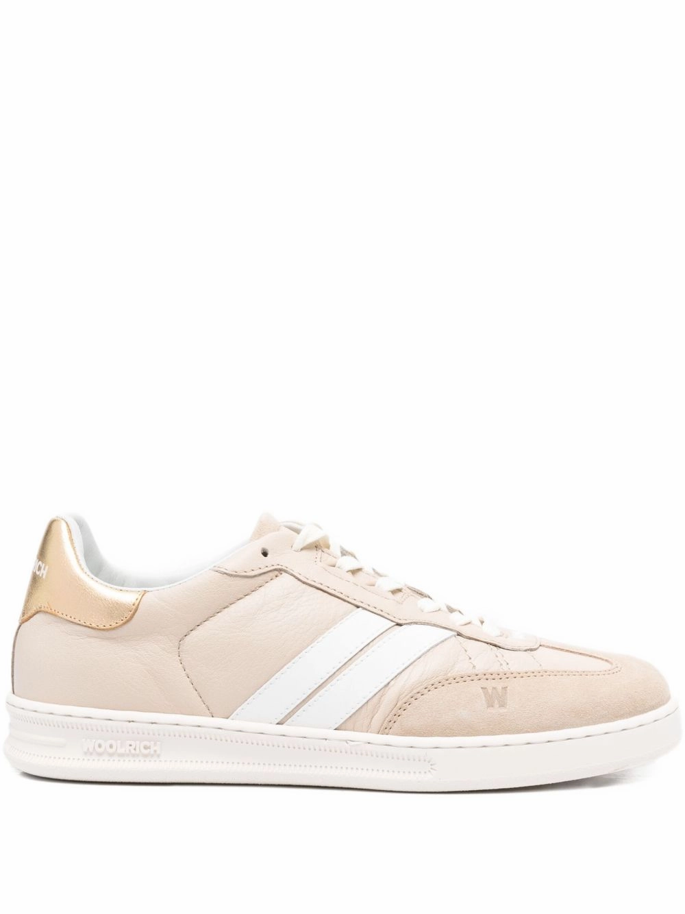 Woolrich Women's Sneakers Powder Glam shock absorption Textured Grip Pattern