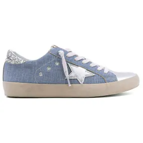 Stride Style Urban Athletic Women's Paris Sneakers In Denim