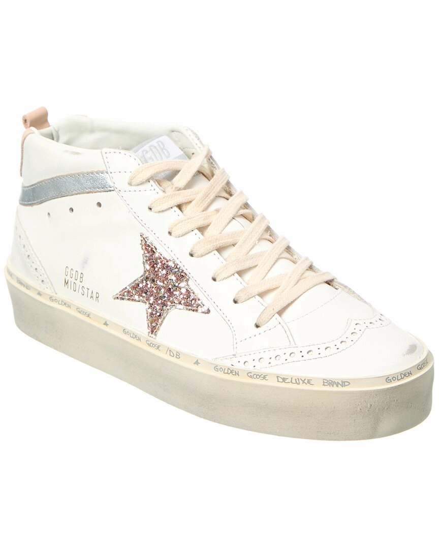 Water Resistant Breathable Golden Goose Mid Star Leather Sneaker