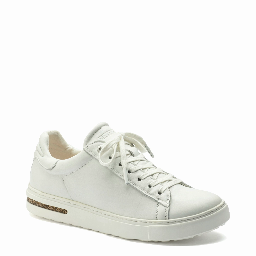 Outdoor Friendly Birkenstock Women's Bend Leather Sneaker in White