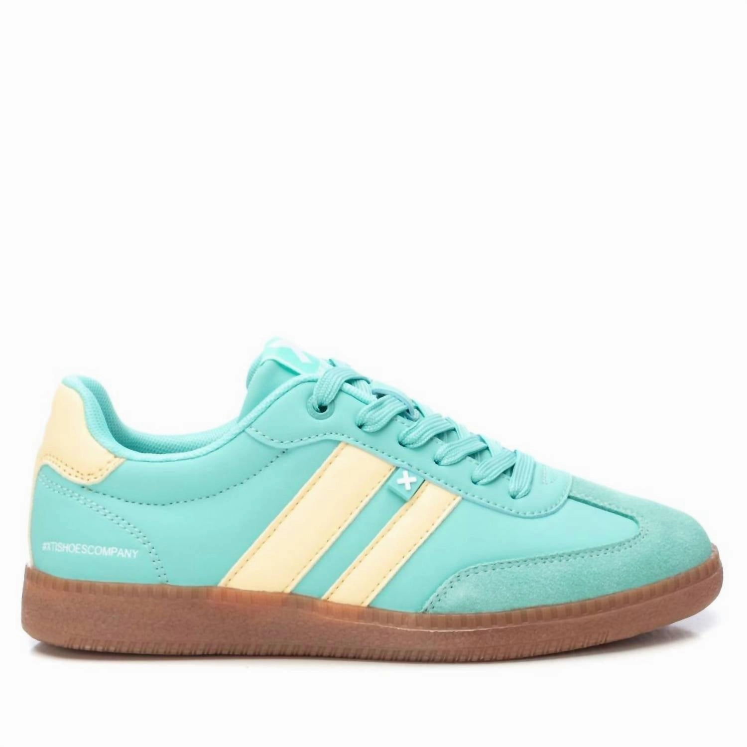 Strappy Ventilated Footbed Women's Casual Sneakers In Aqua