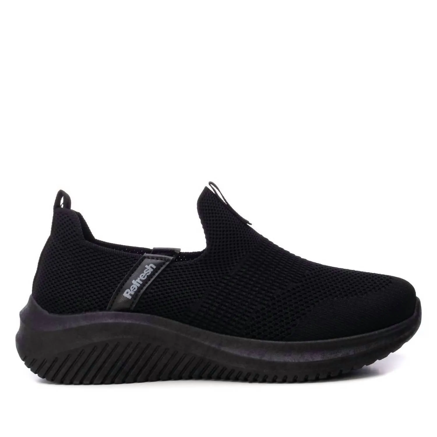 Women's Active Stretch Sneakers In Black Foam Cushioning