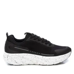 Women's Casual Sneakers In Black Comfort Tongue