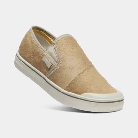Elsa Harvest Slip-On In Beige/silver Birch perforated panels Zero Gravity Engineering
