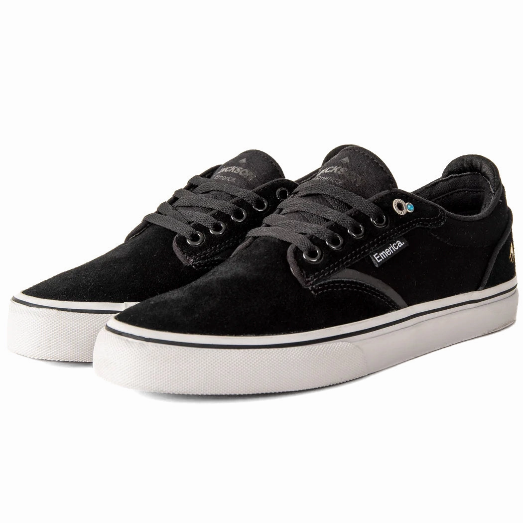 running for leisure shoes high - arched foot shoe adjustment Emerica - Dickson (Black/White)