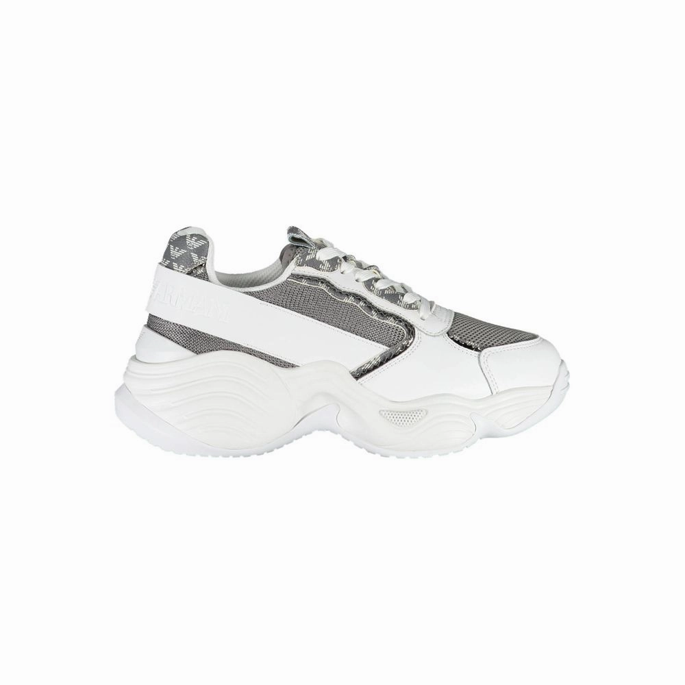 Emporio Armani Polyester Women's Sneaker Chill Step Fashion Accent
