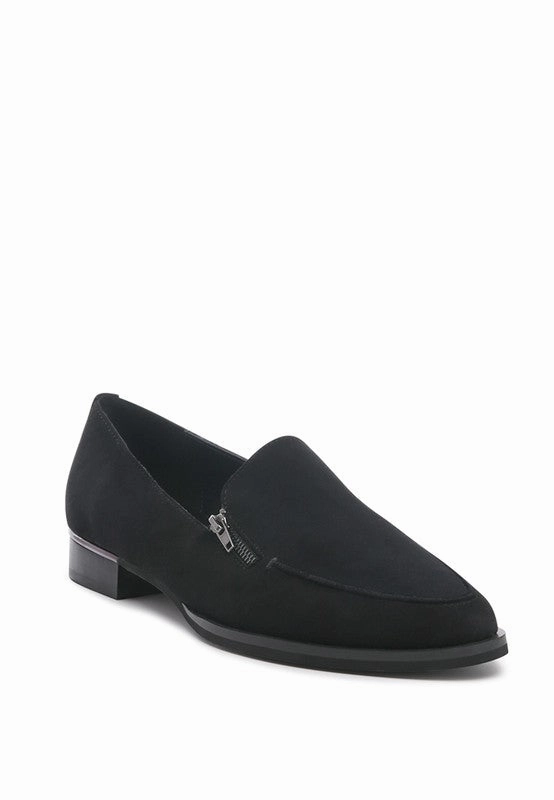 SARONNO  - Suede Slip-On Loafers for Women Forest Path