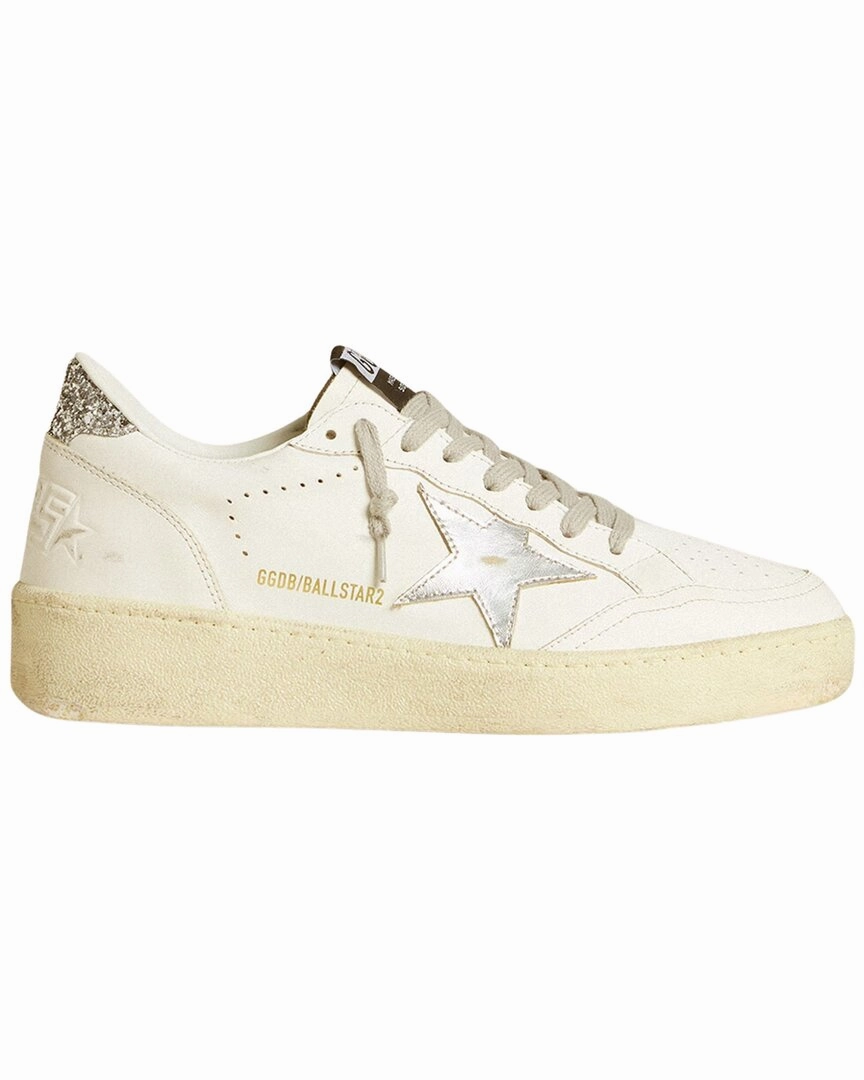 Breathable knit Power Balance Golden Goose Ballstar 2 Leather Sneaker