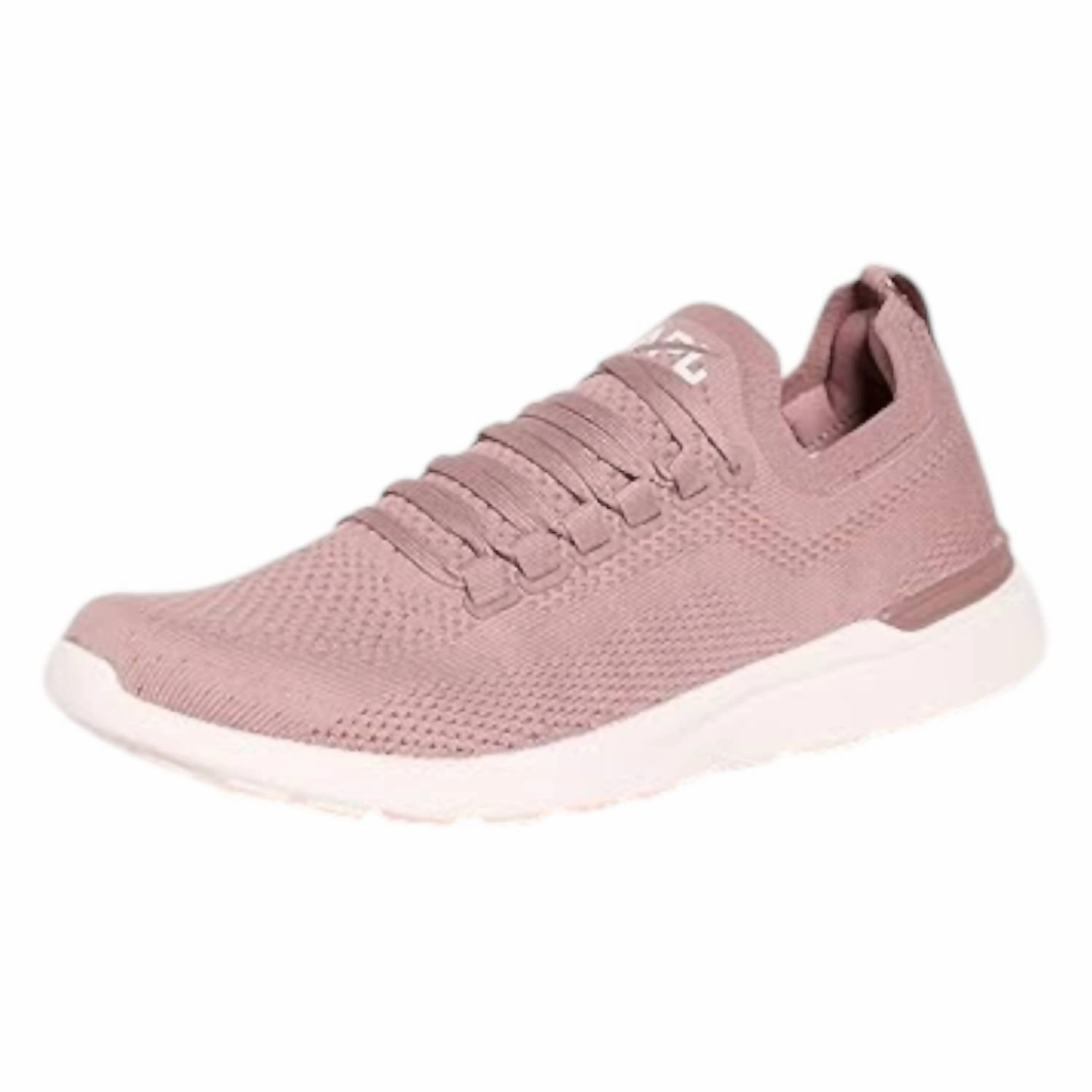 Women's Techloom Breeze Sneaker In Beachwood/creme, Pink Slip On Style