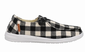 Women's Kayak Plaid Shoes In White Dynamic flex
