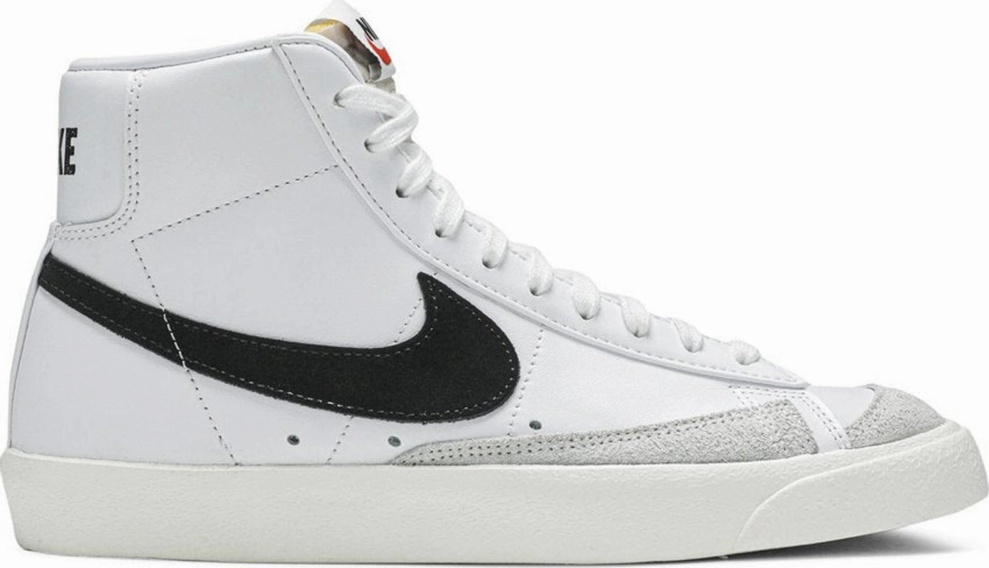 Nike Blazer Mid 77 White Black (Women's) Move Freely Quick Boost