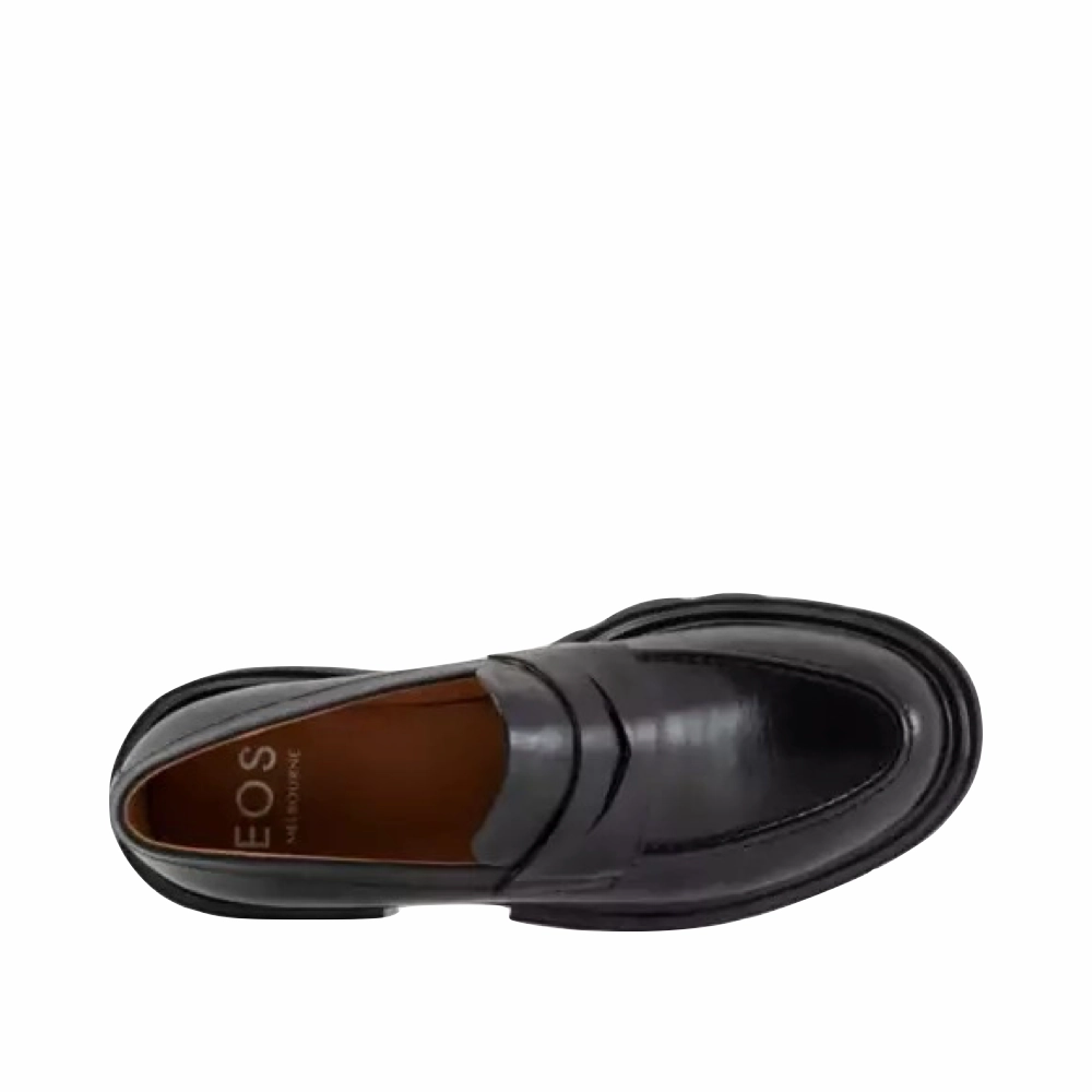 Foot Care Outdoor Sport EOS Footwear Women's Ade Penny Leather Loafer in Black