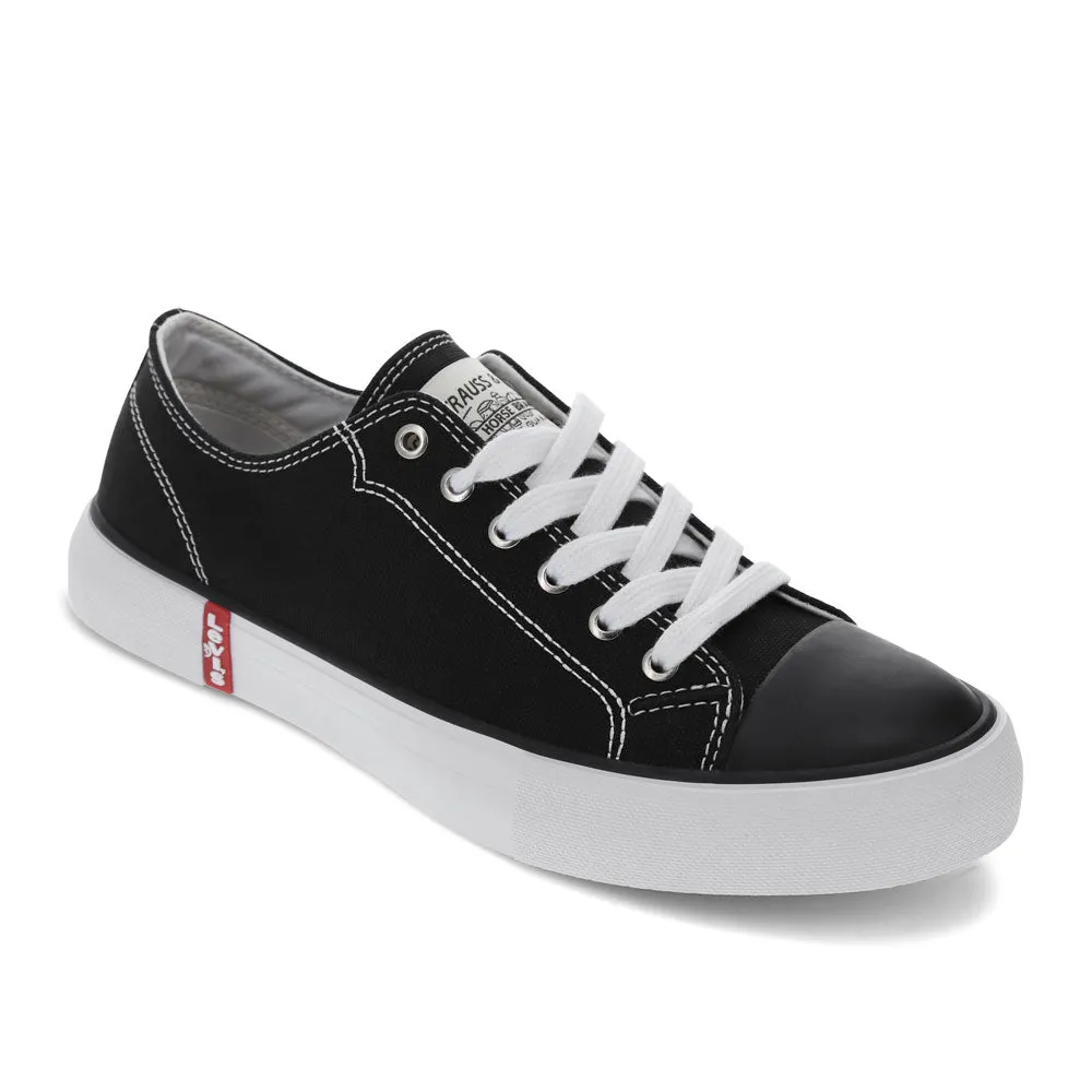 Levi's Womens Cain Canvas Casual Lace Up Sneaker Shoe Impact Safe