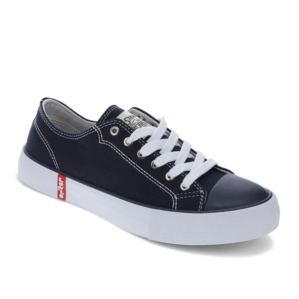 Levi's Womens Cain Canvas Casual Lace Up Sneaker Shoe Comfort Benefit