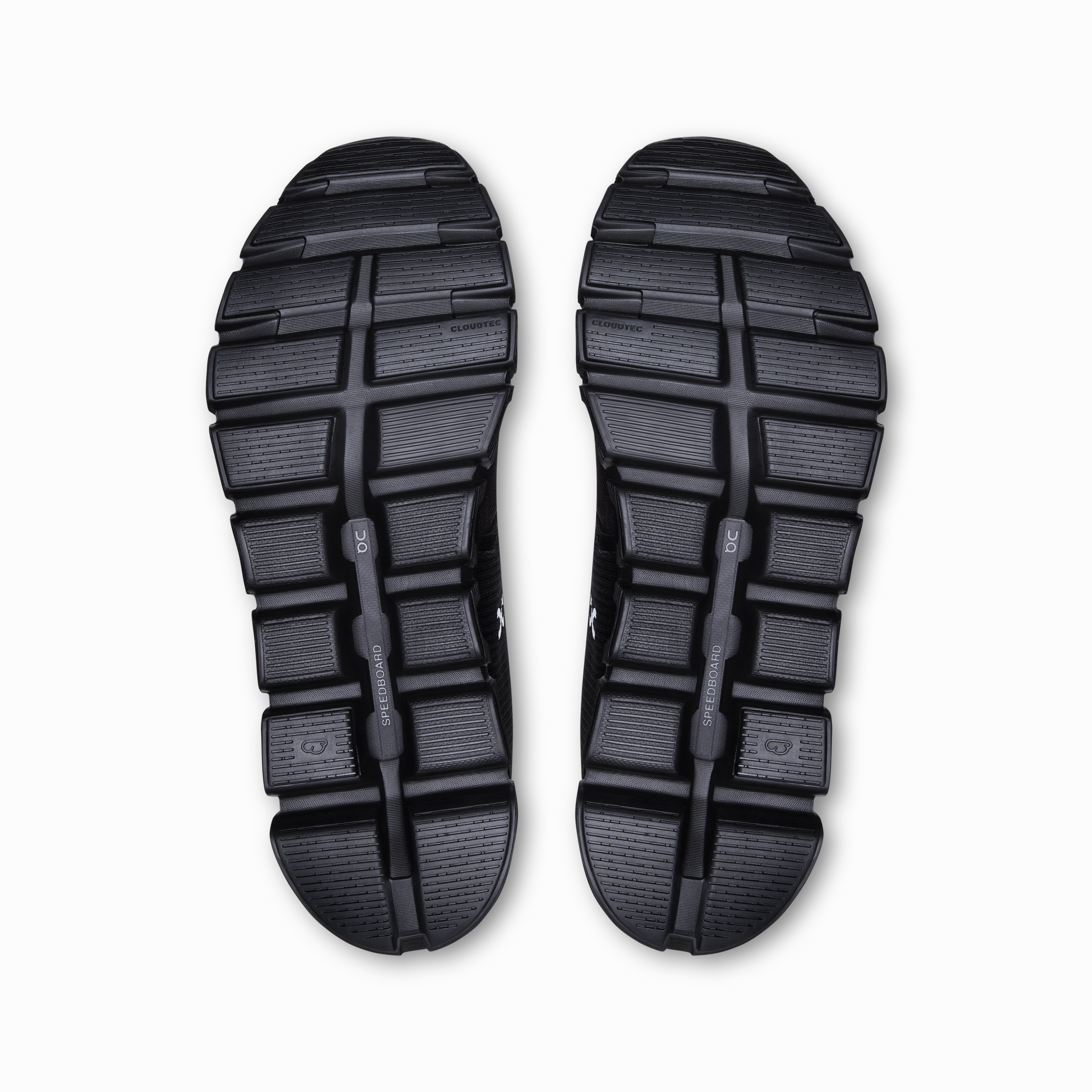 Stable Base Platform On Running Men's Cloud 6 Wp Shoes - Black / Black