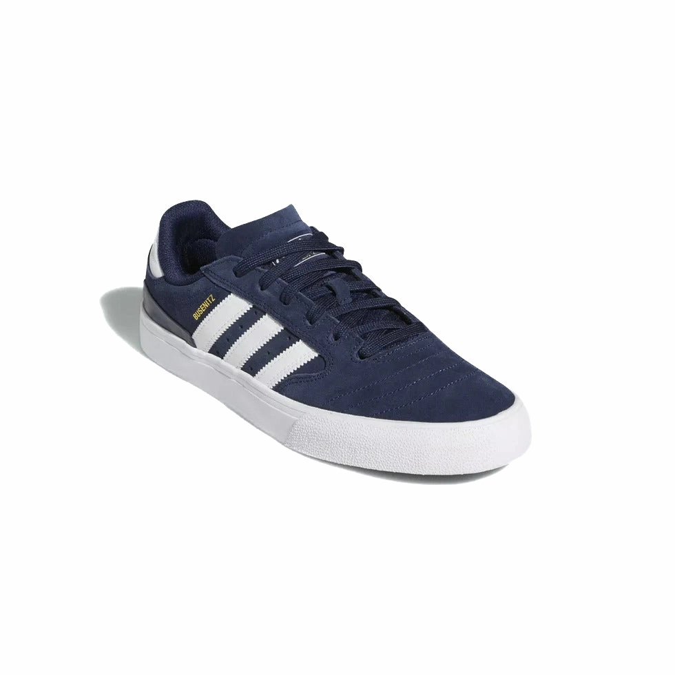 Natural Foot Strike Adidas - Busenitz Vulc II (Navy/Blue/Gold) *SALE