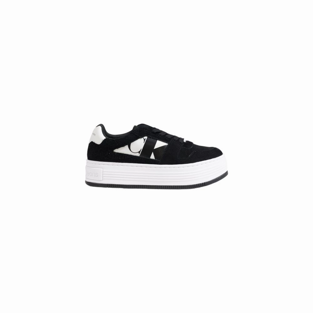 RubberOutsole Everyday Casual Calvin Klein Leather Women's Sneaker