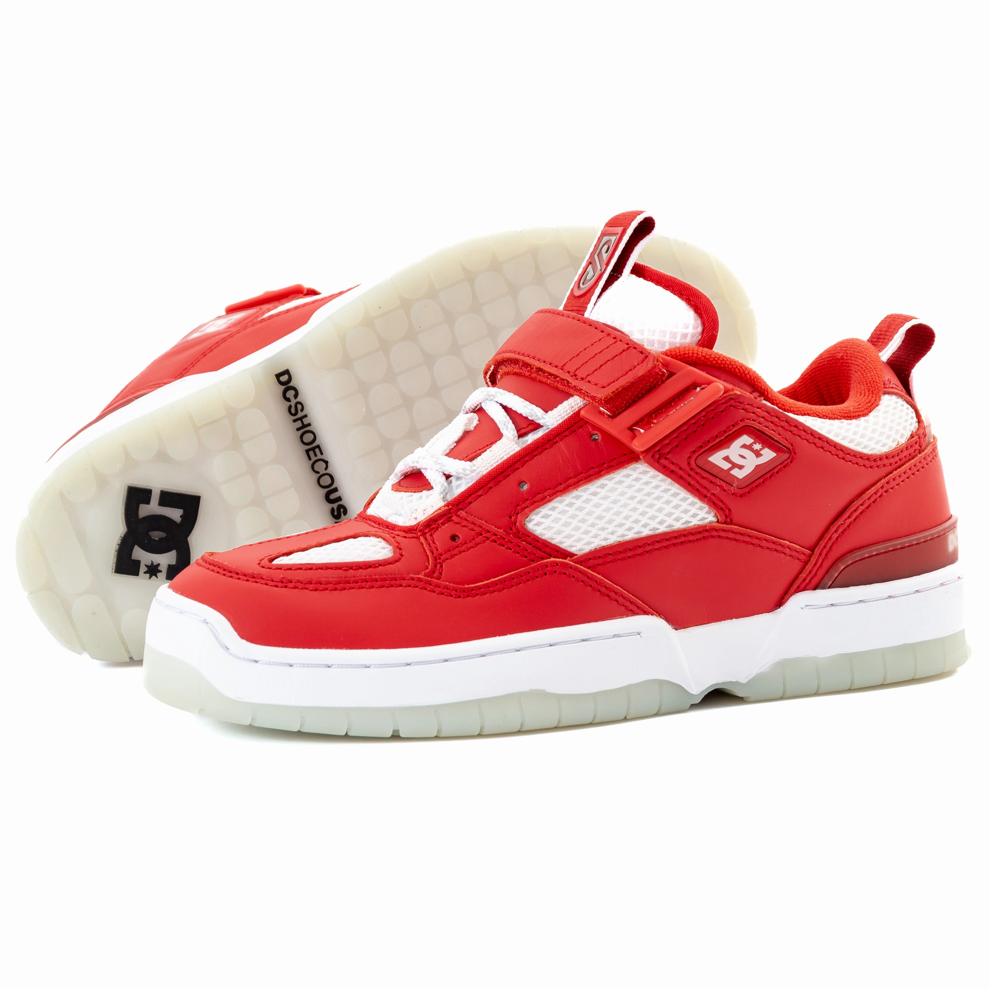 DC - JS-1 (Red/White) *SALE active foot apparel
