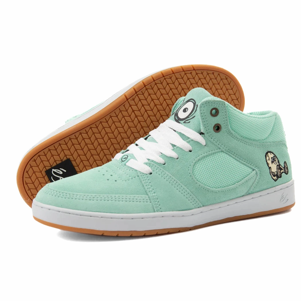 mesh shoes narrow - toe - box running shoes Es - Heroin X Accel Slim Mid (Aqua) *SALE