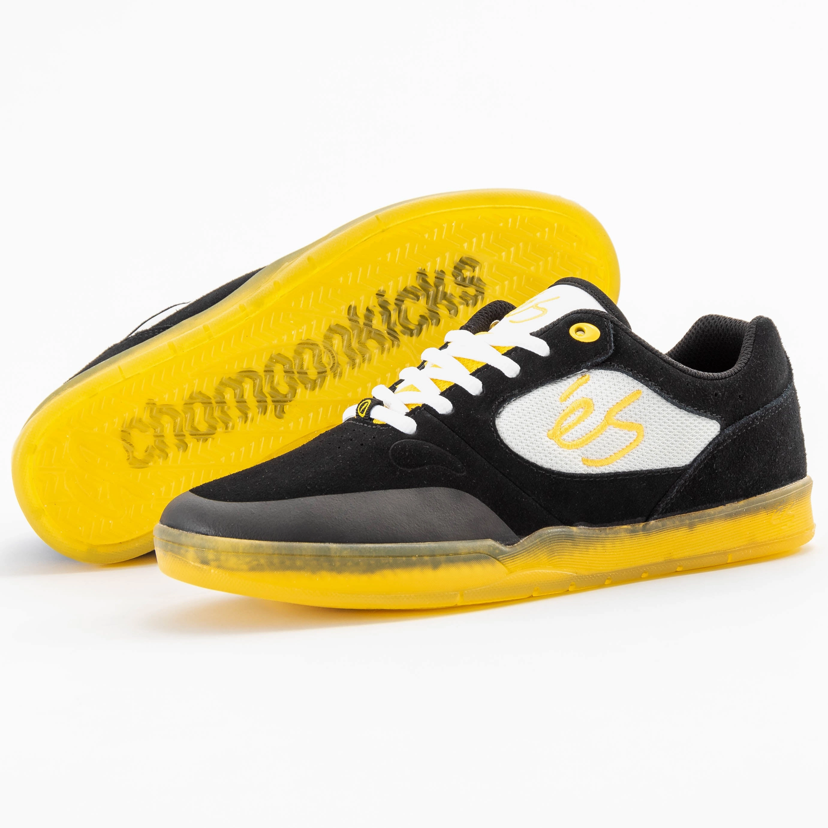 eS - Swift 1.5 X Chomp On Kicks (Black/White/Yellow) *SALE Oxygen Flow