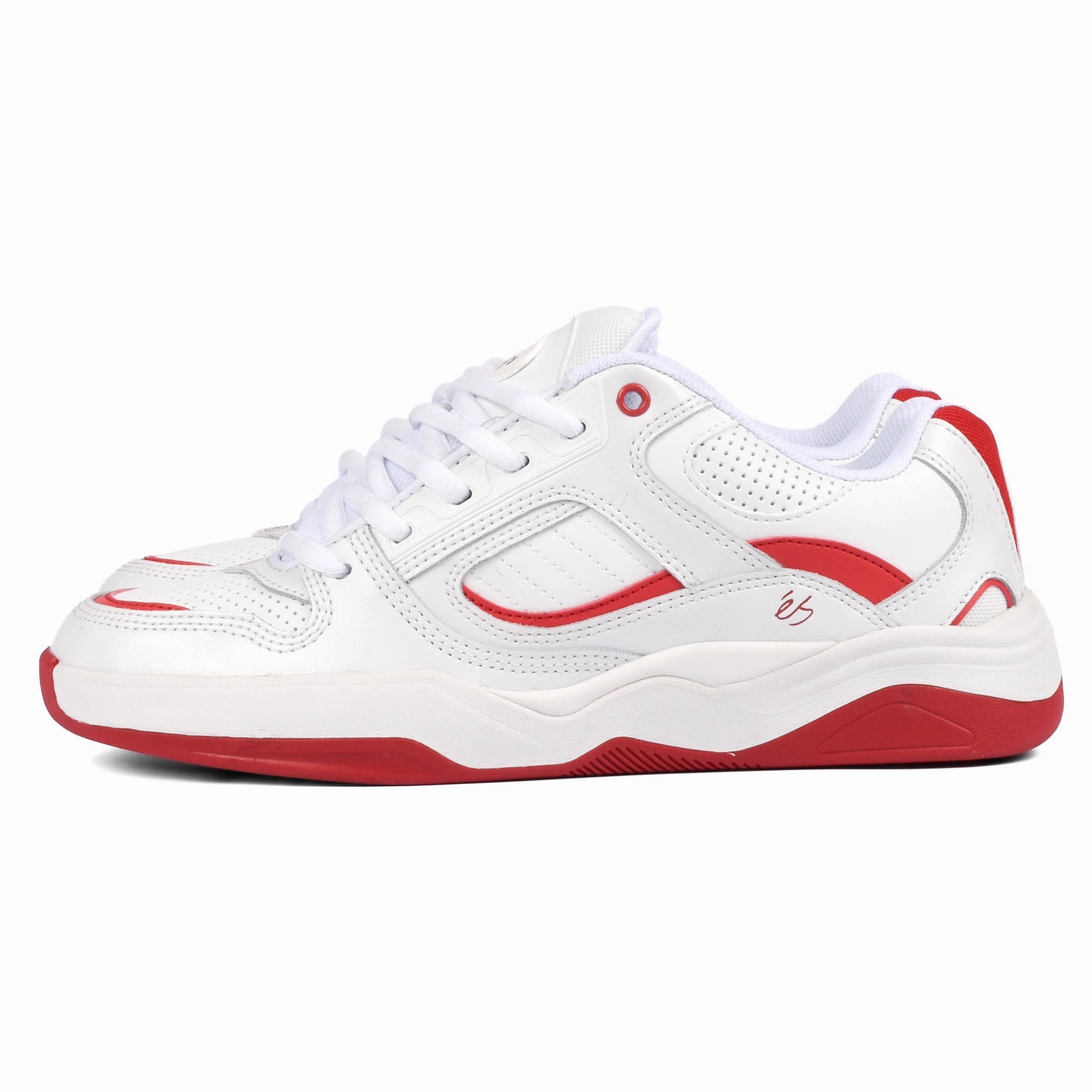 Es - TJ Rogers (White/Red) Breathable 3D Knit