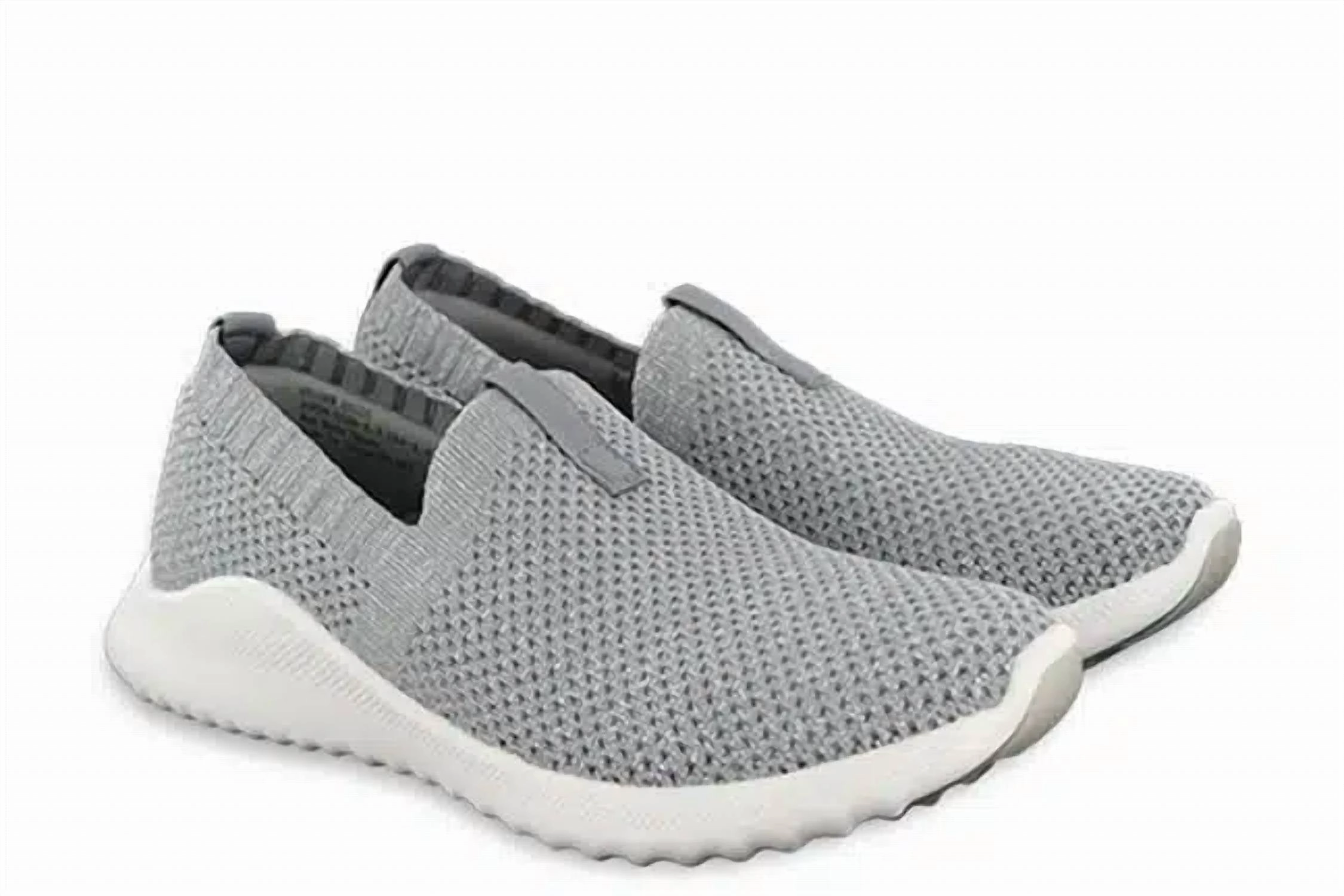 Women's Angie Slip-Ons In Grey Urban Trend Heat Sealed Reinforcements