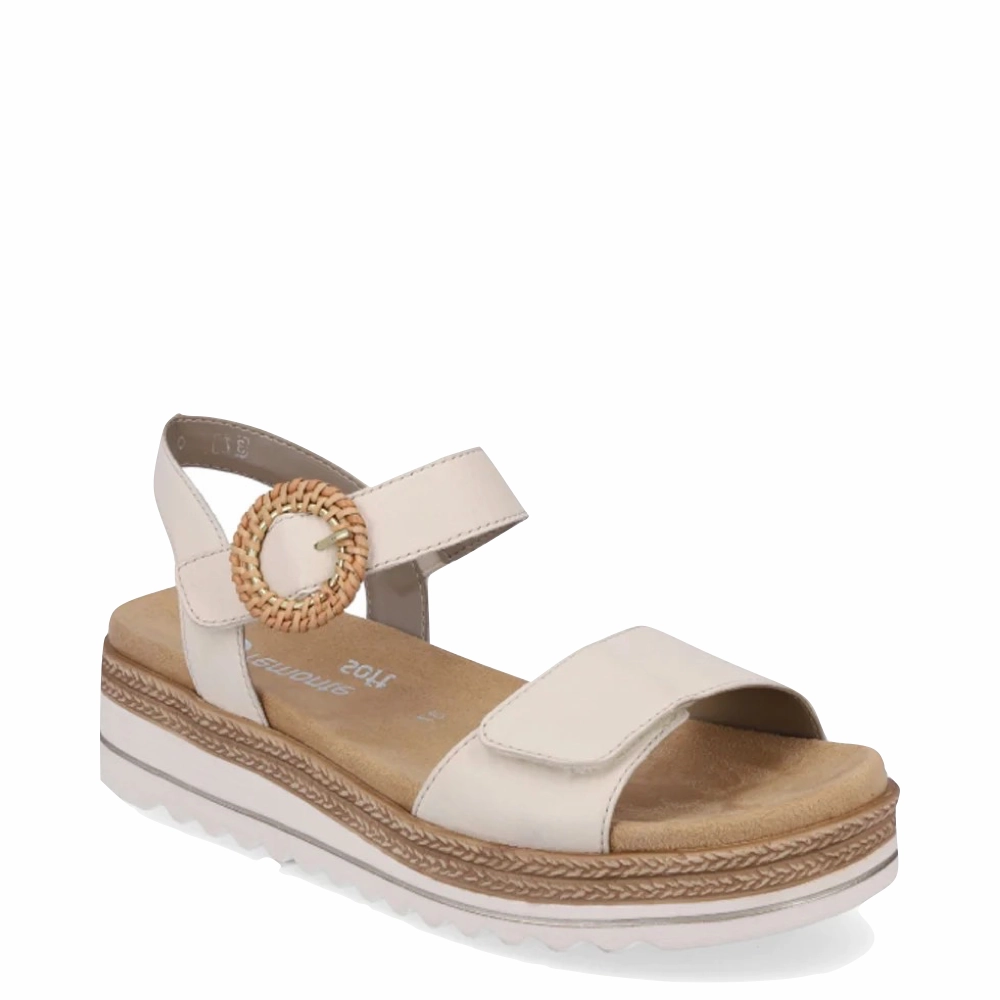 Relax Vibe Remonte Women's Jocelyn 52 Sandal in Beige