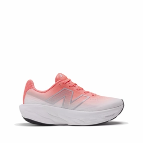 New Balance Women's Fresh Foam X 1080v14 Sneaker in Urgent Red with Silver Metallic and Light Silver Metallic Leap Step All Fit Style