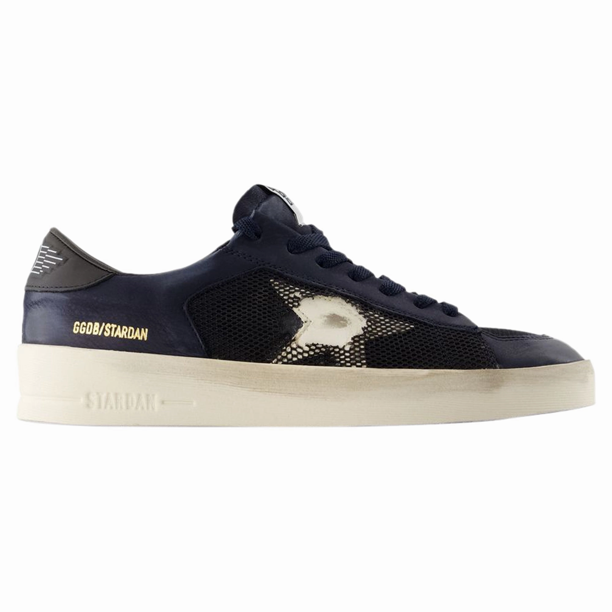 Anti Static Fabric Stardan Sneakers - Golden Goose Deluxe Brand - Leather - Blue