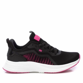 Women's Lace-Up Sneakers In Black Perfect Fit