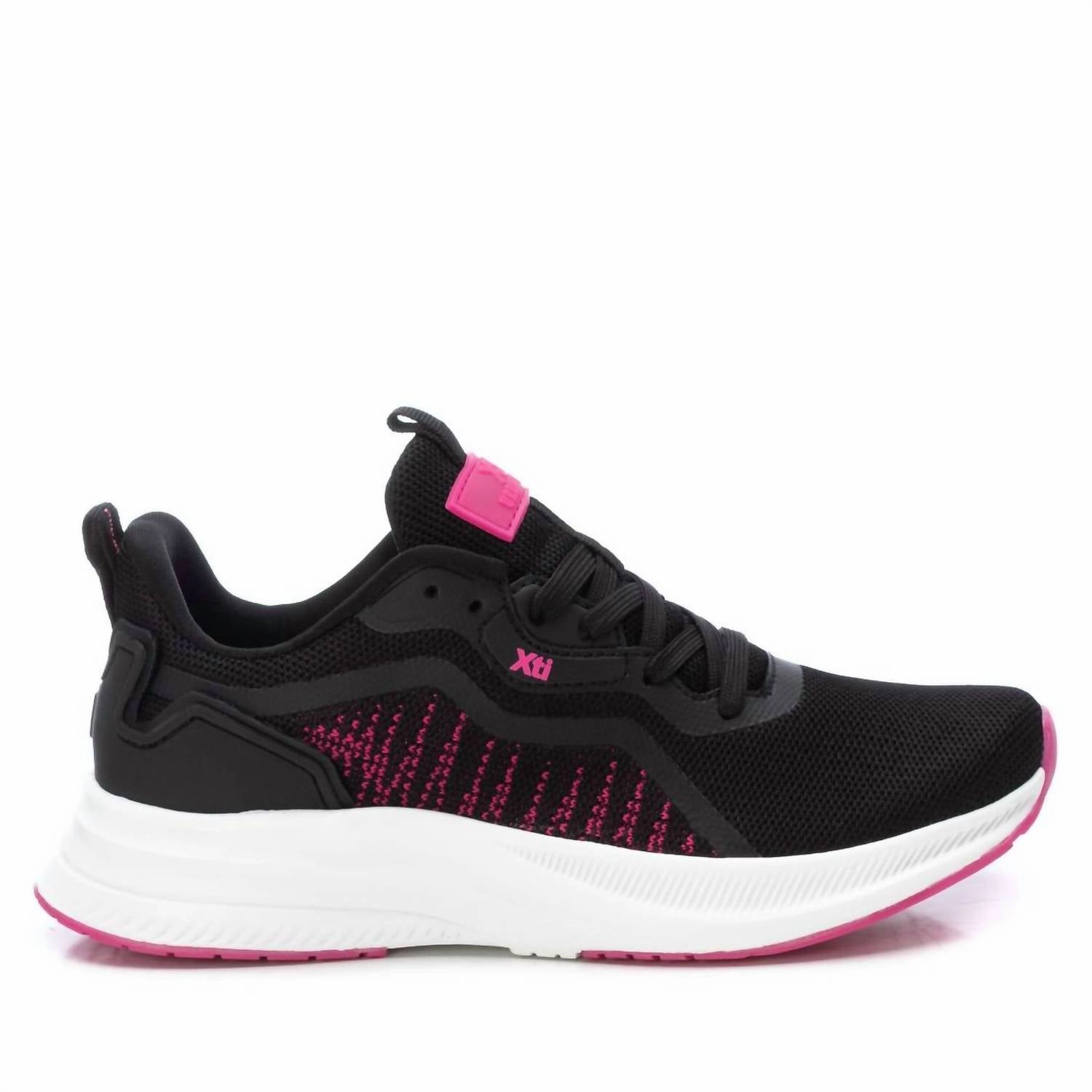 Reactive Ride Women's Lace-Up Sneakers In Black