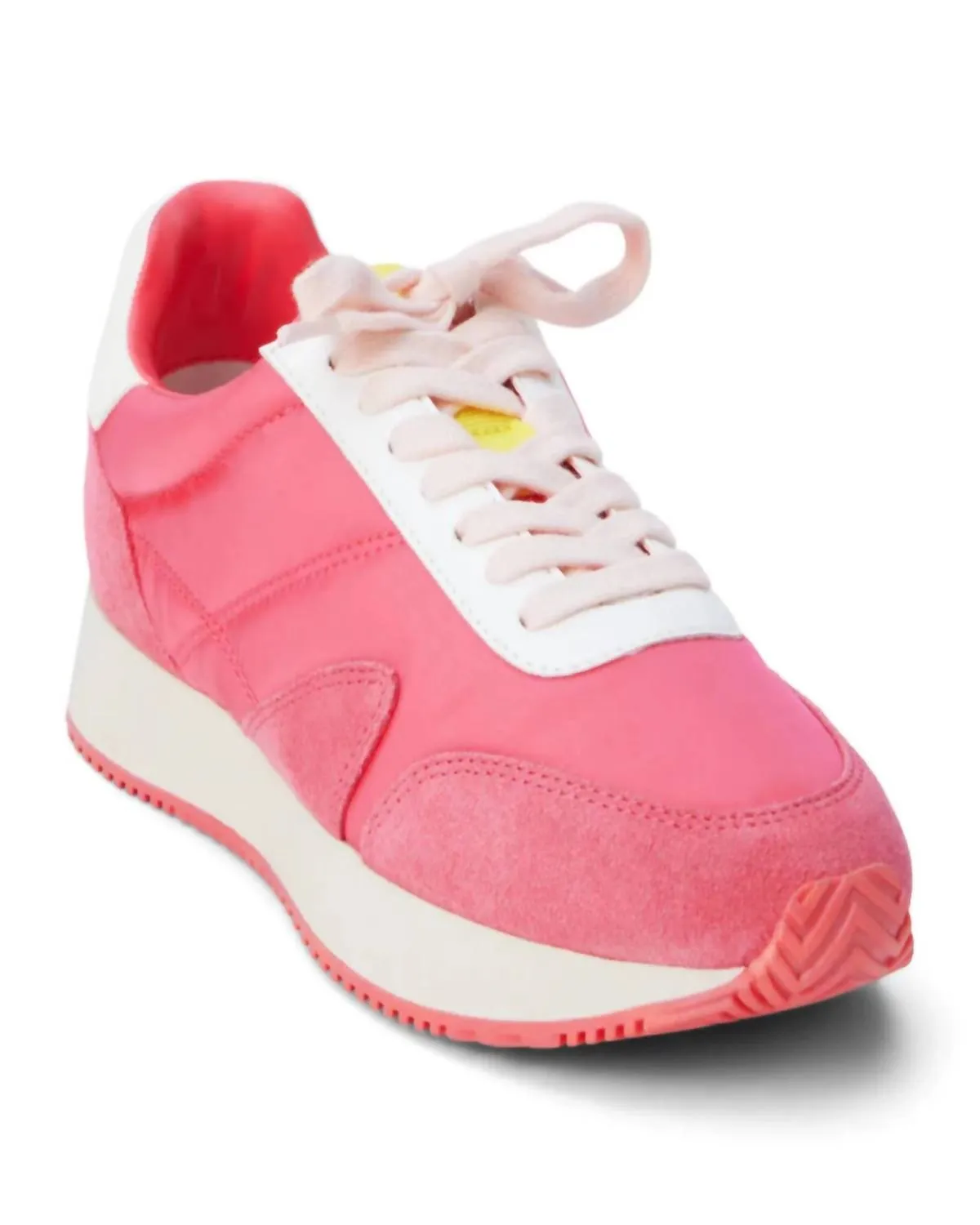 Farrah Sneaker In Bright Pink Stride Boost