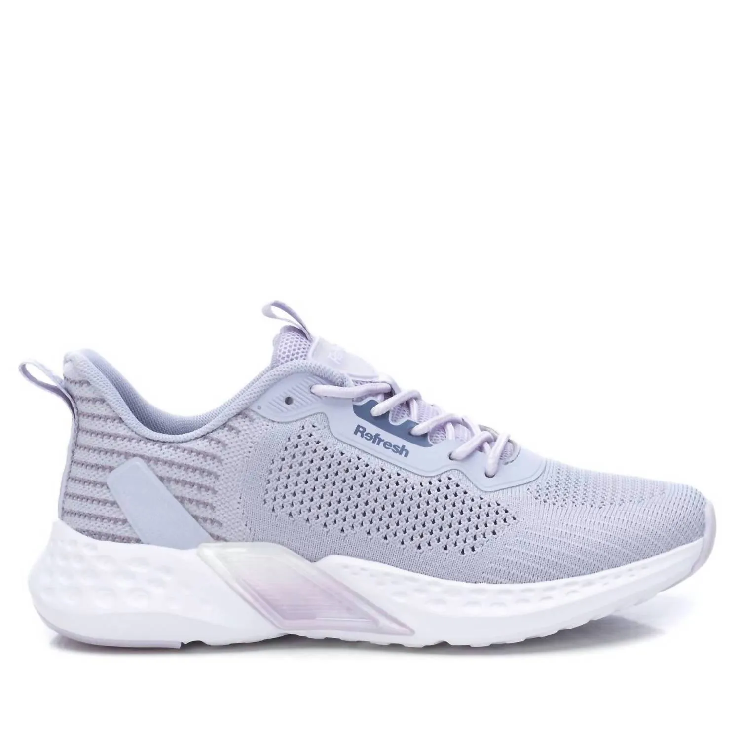 Classy Touch Women's Walking Sneakers In Lilac