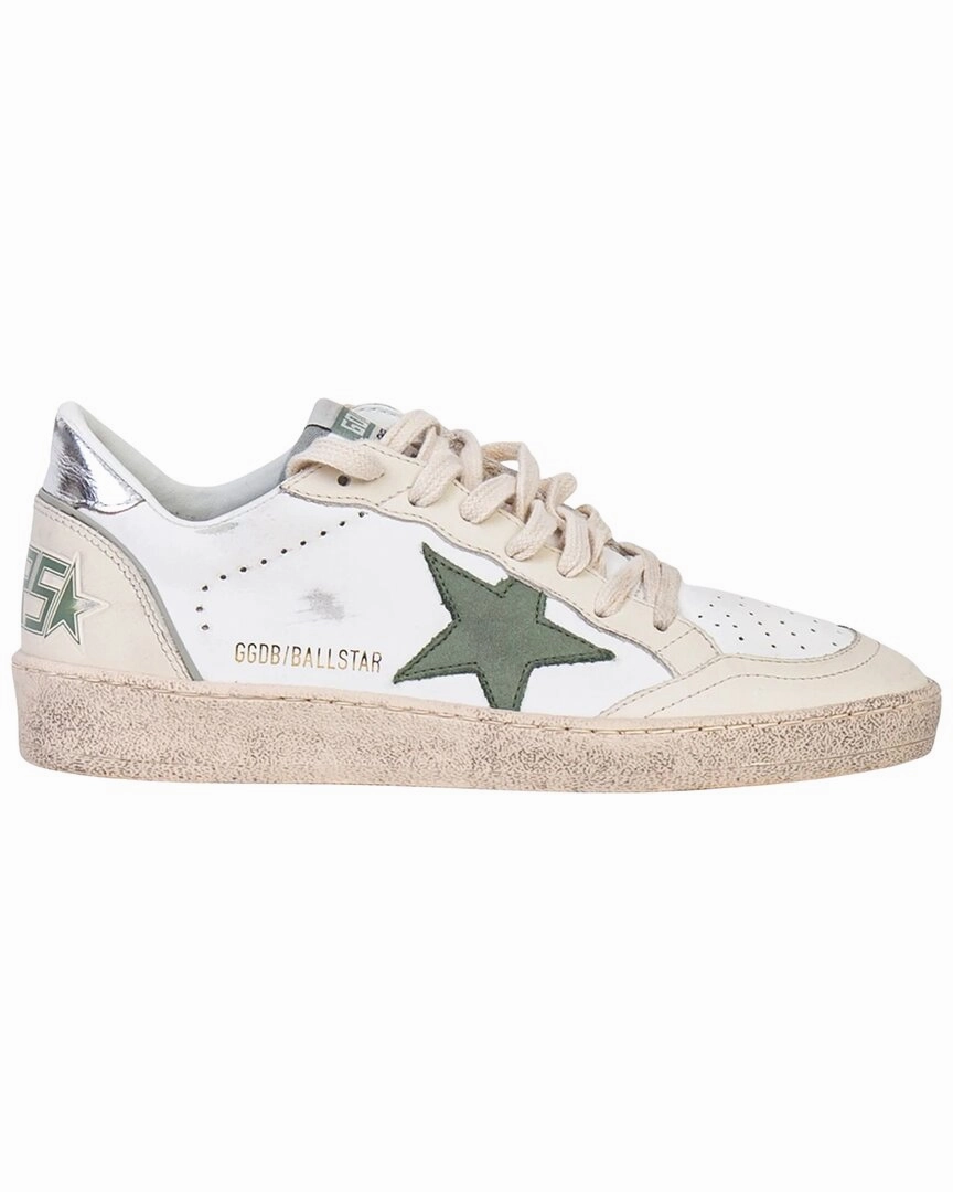 hybrid design Streamlined Style Golden Goose Ballstar Leather Sneaker