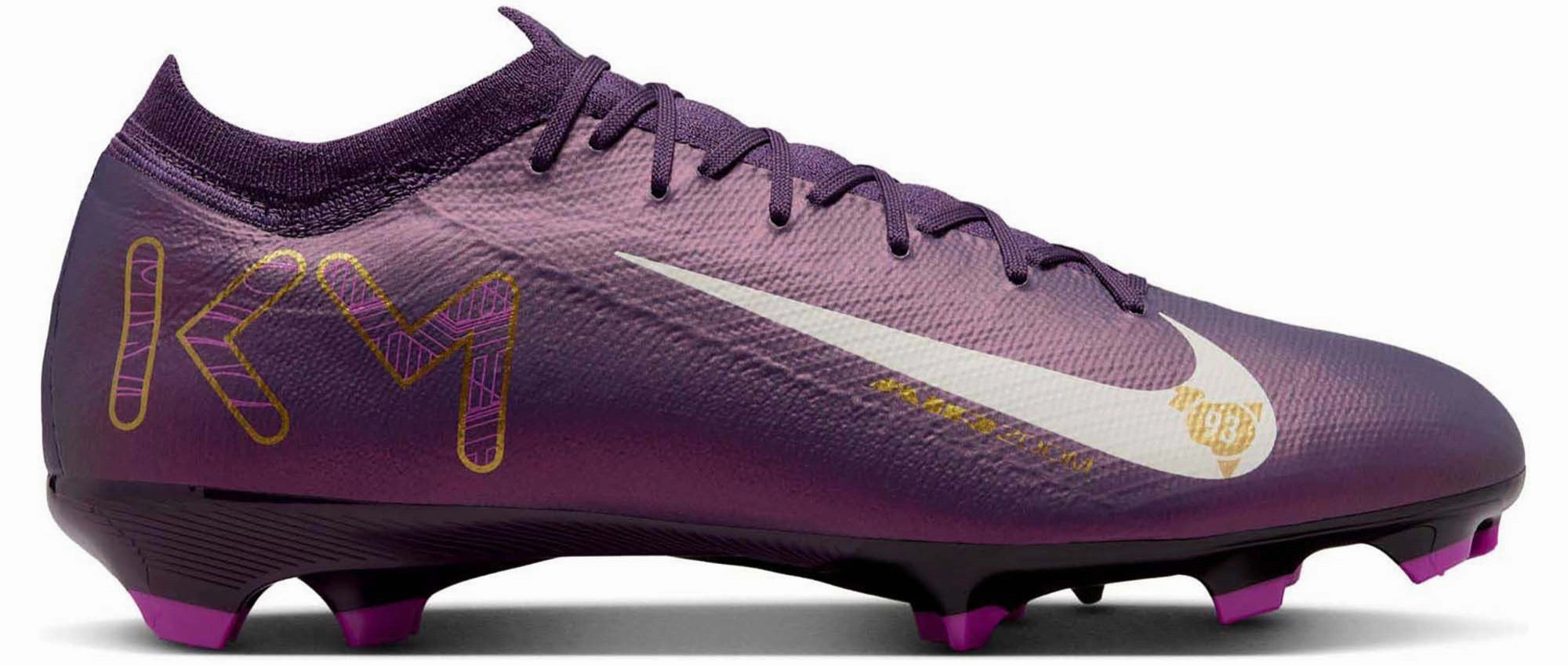 Slip Resistant Sharp Motion Mercurial Vapor 16 Pro Kylian Mbapp?? Firm Ground Low Top Men's Football boots