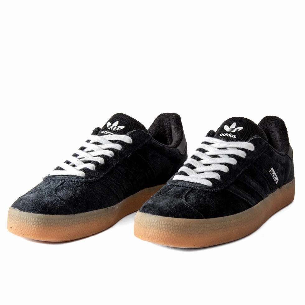 Adidas - Gazelle ADV (Black/Gum) *SALE Soft foam running in sand shoes