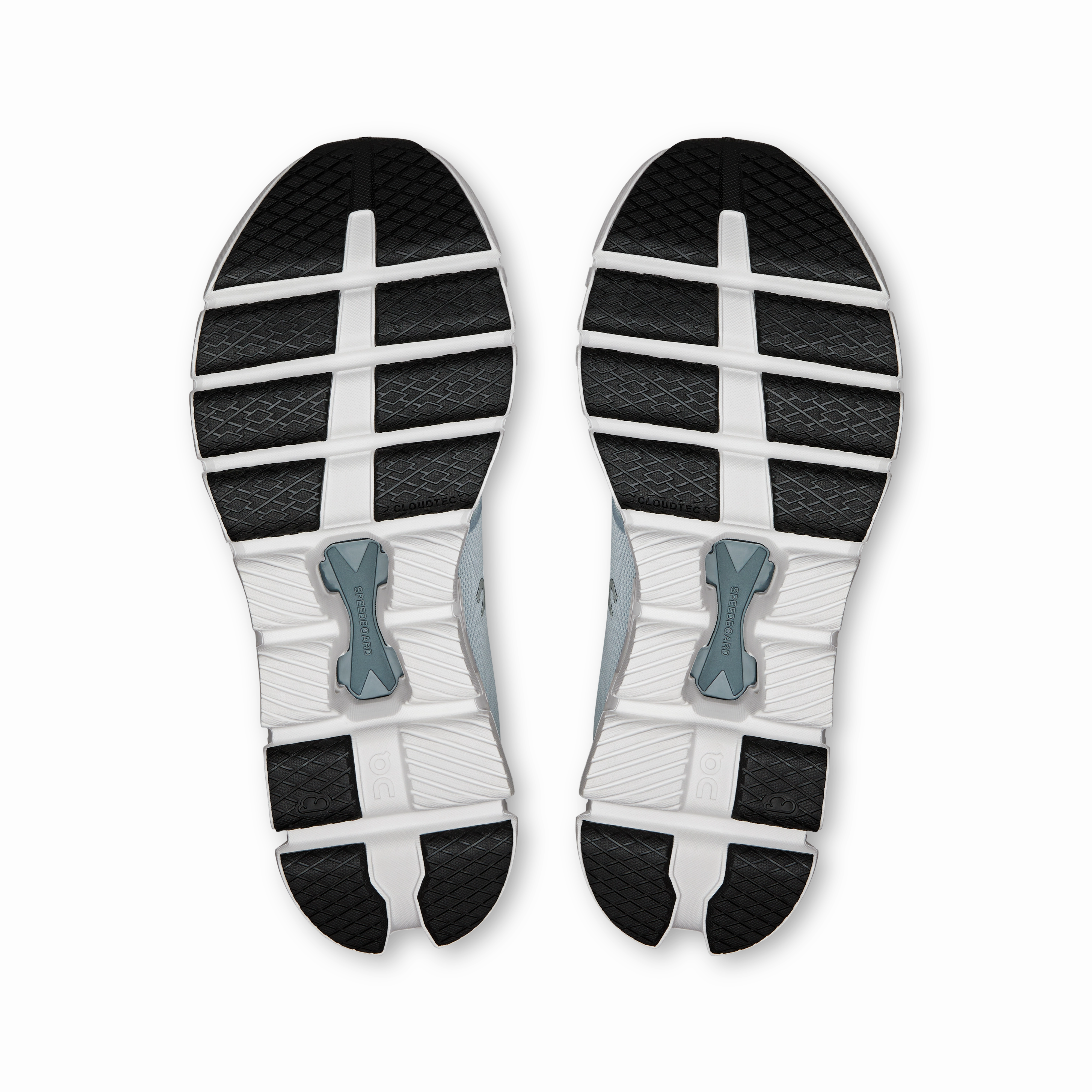 evening runner shoes On Running Men's Cloud X 4 Shoes - Glacier / Stone