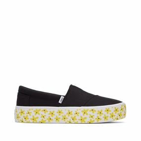 Performance Boost Zonal Support Fenix Platform Black Daisies Sneaker
